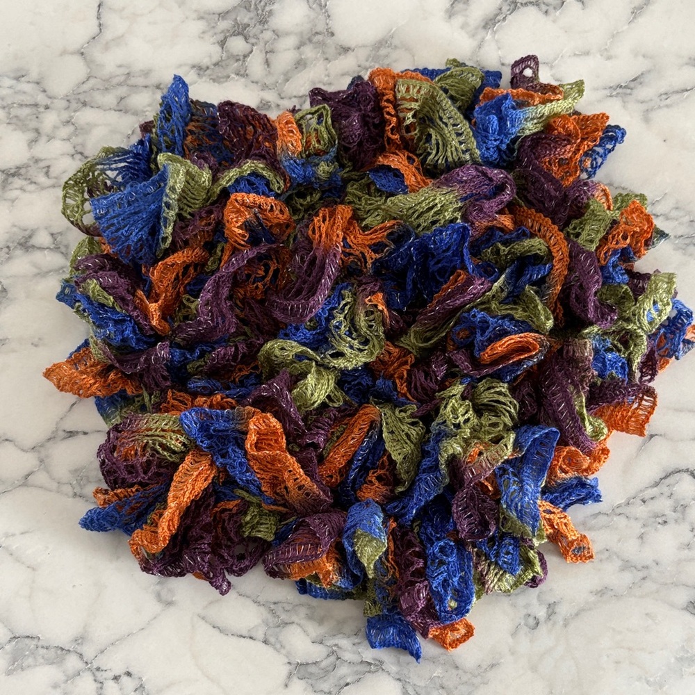 Colorful Knit Scarf